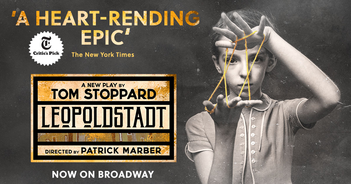 Tom Stoppard’s Leopoldstadt at the Longacre Theater, October 12, 2022.